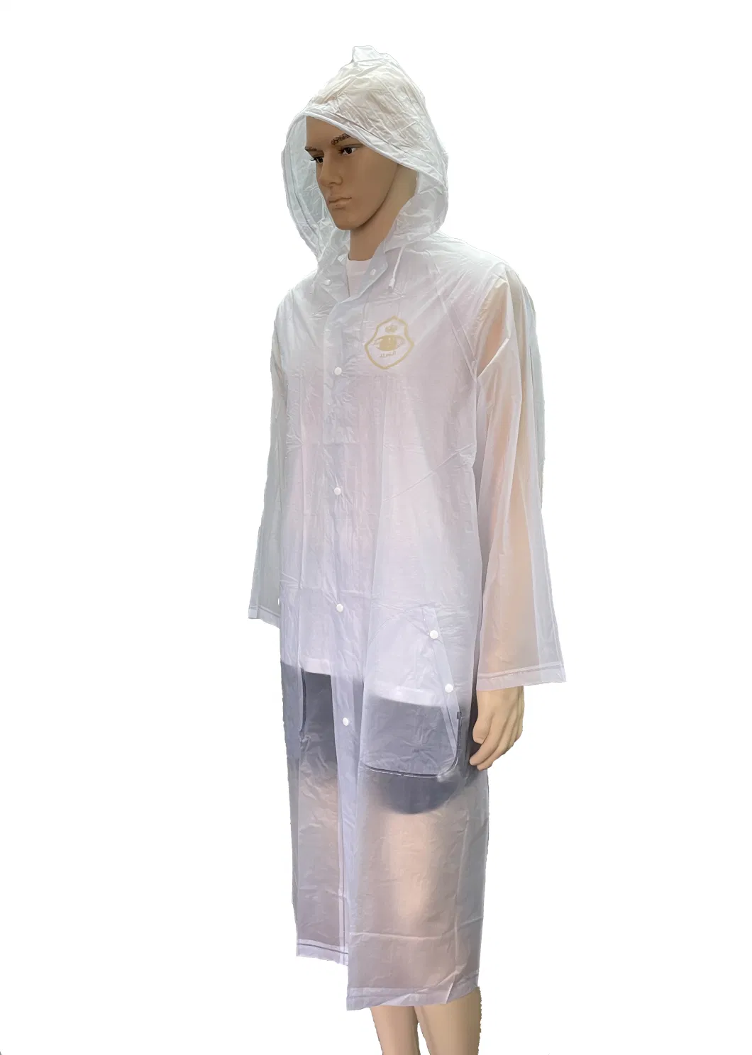 Custom Non-Disposable Unisex Rainwear with Printed Logo