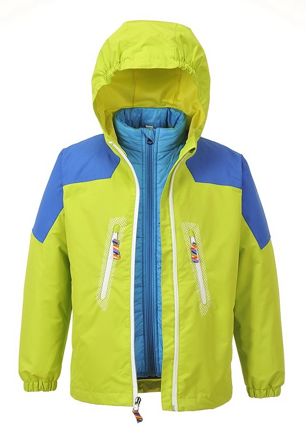 Kids Clothes 3 in 1 Waterproof Outerwear Jacket