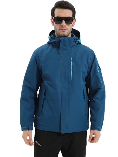 Manteau d'hiver pour hommes, vêtements d'extérieur imperméables et coupe-vent, vêtements d'extérieur de Ski, veste coupe-vent
