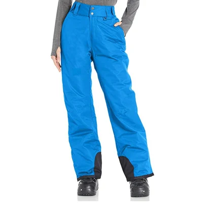Pantalon isolé imperméable de cargaison de sports de neige d'usage de ski de pantalon de snowboard des femmes d'OEM