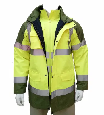 Vêtements de sortie d'hiver Veste de travail de sécurité pour hommes Vêtements de sécurité Vestes de travail réfléchissantes