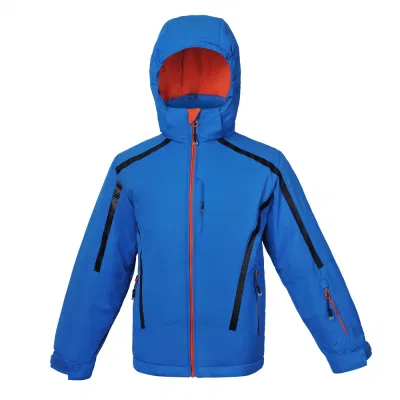 Vêtements pour enfants Vêtements pour enfants Mode hiver Veste de ski à capuche